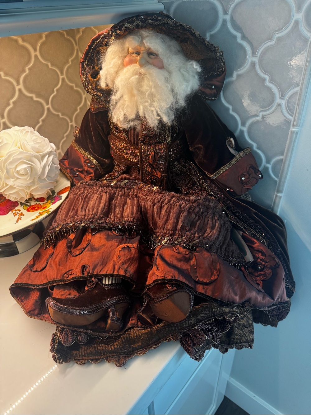 Katherine’s Collection Wayne Kleski Santa Di Lucchio 33”